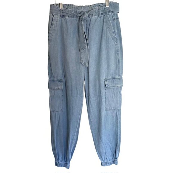 TGLA High Waisted Cargo Jogger Small - Picture 1 of 4